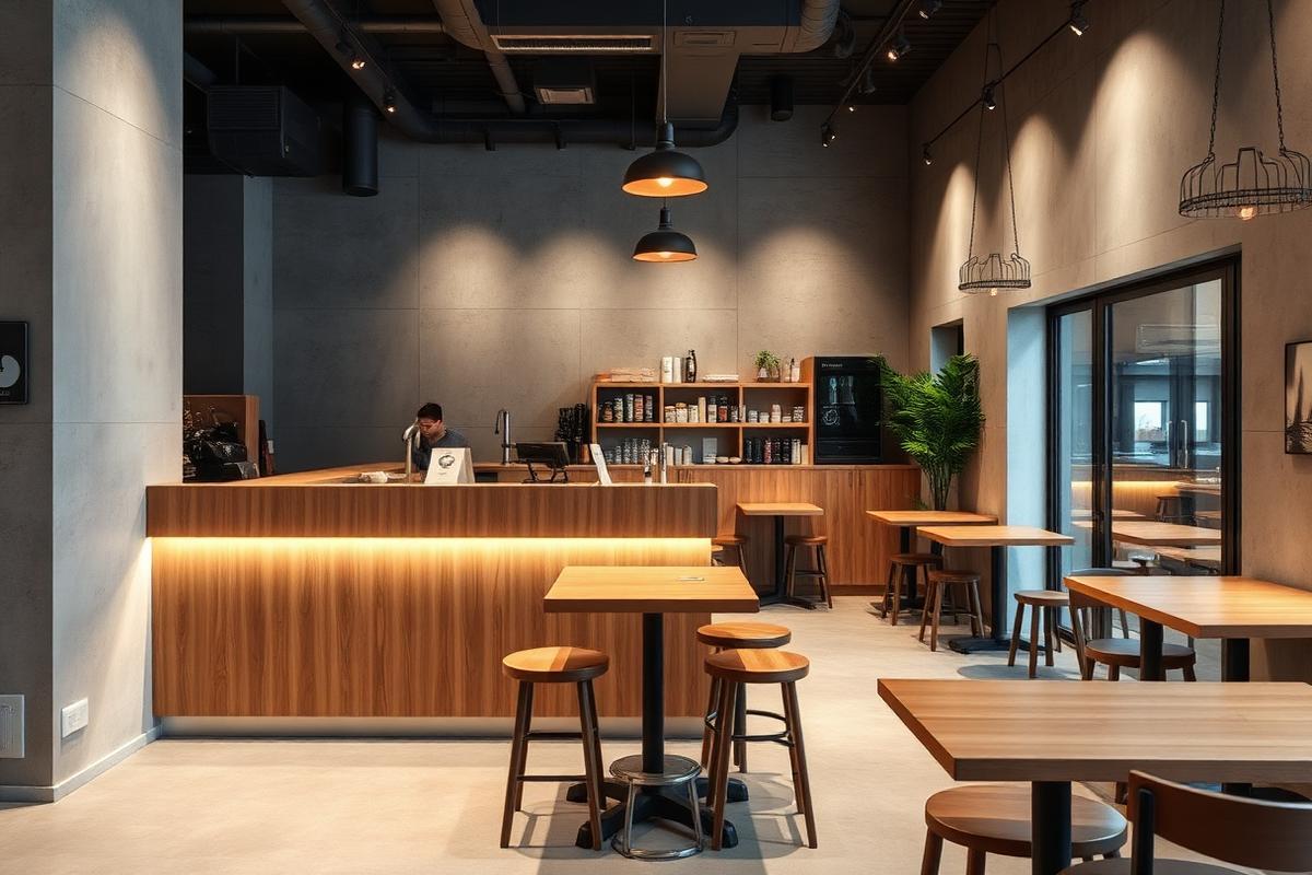 新横浜カフェ TOKINOWA — 店舗内装